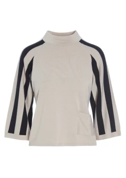 Bloom Knit Hojhalset Bluse-BITTE KAI RAND Best