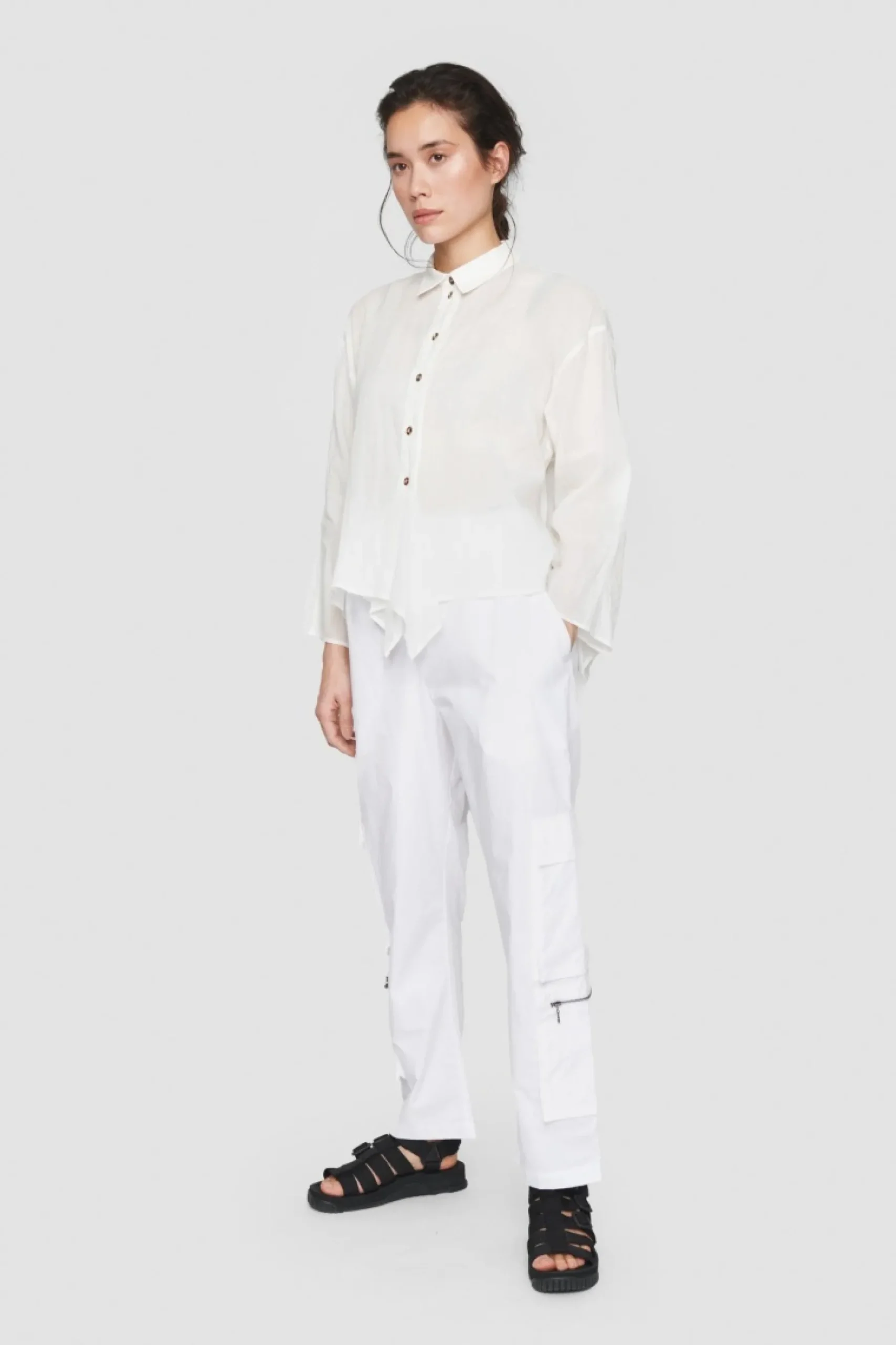 Blur Cotton Skjorte-BITTE KAI RAND Outlet