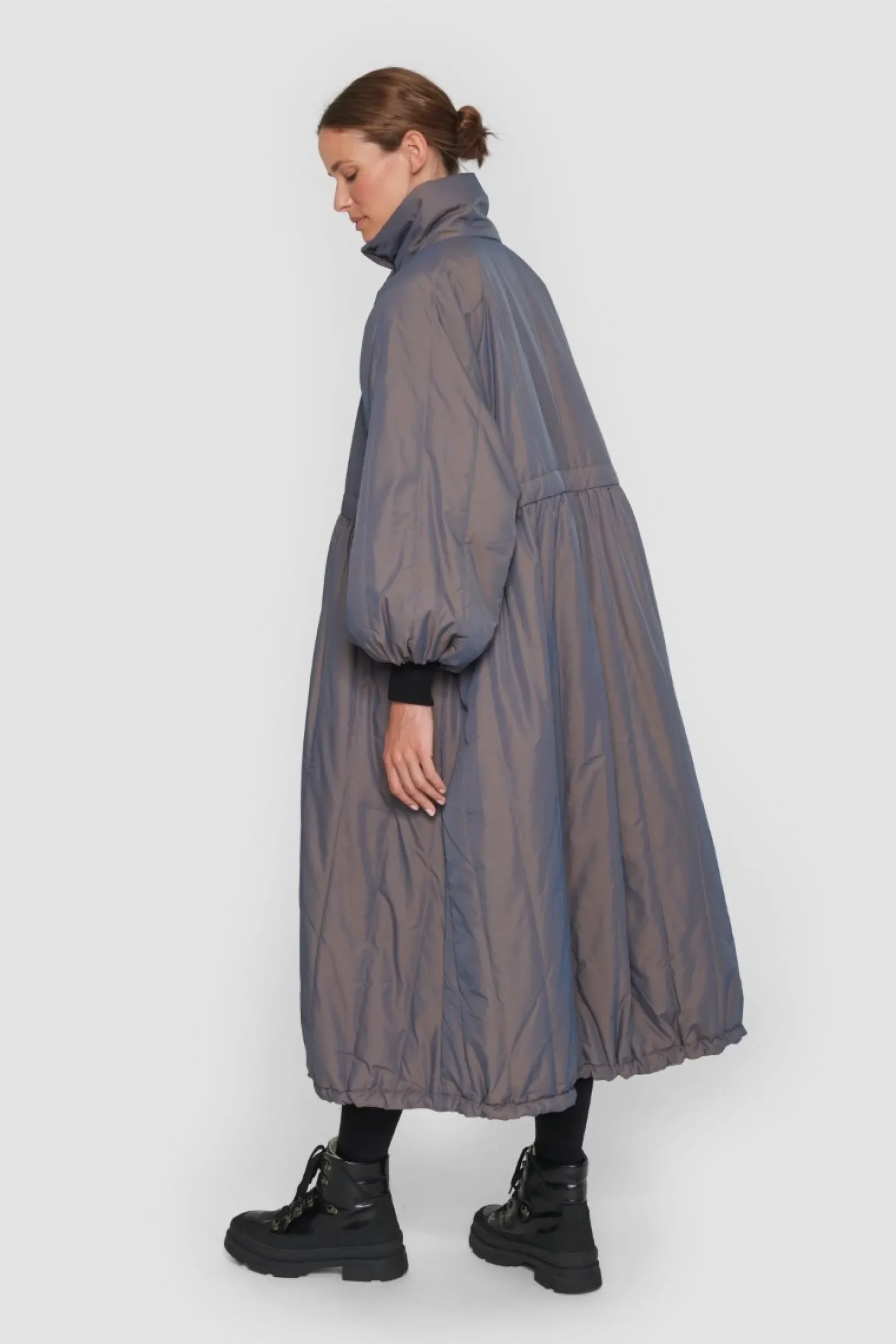 Changeant Nylon Frakke-BITTE KAI RAND Online