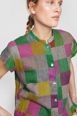 Chinese Chequers Skjorte-BITTE KAI RAND Outlet