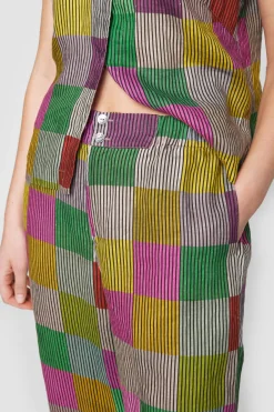 Chinese Chequers Skjorte-BITTE KAI RAND Outlet