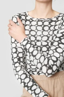 Circle Grid Bluse-BITTE KAI RAND Best