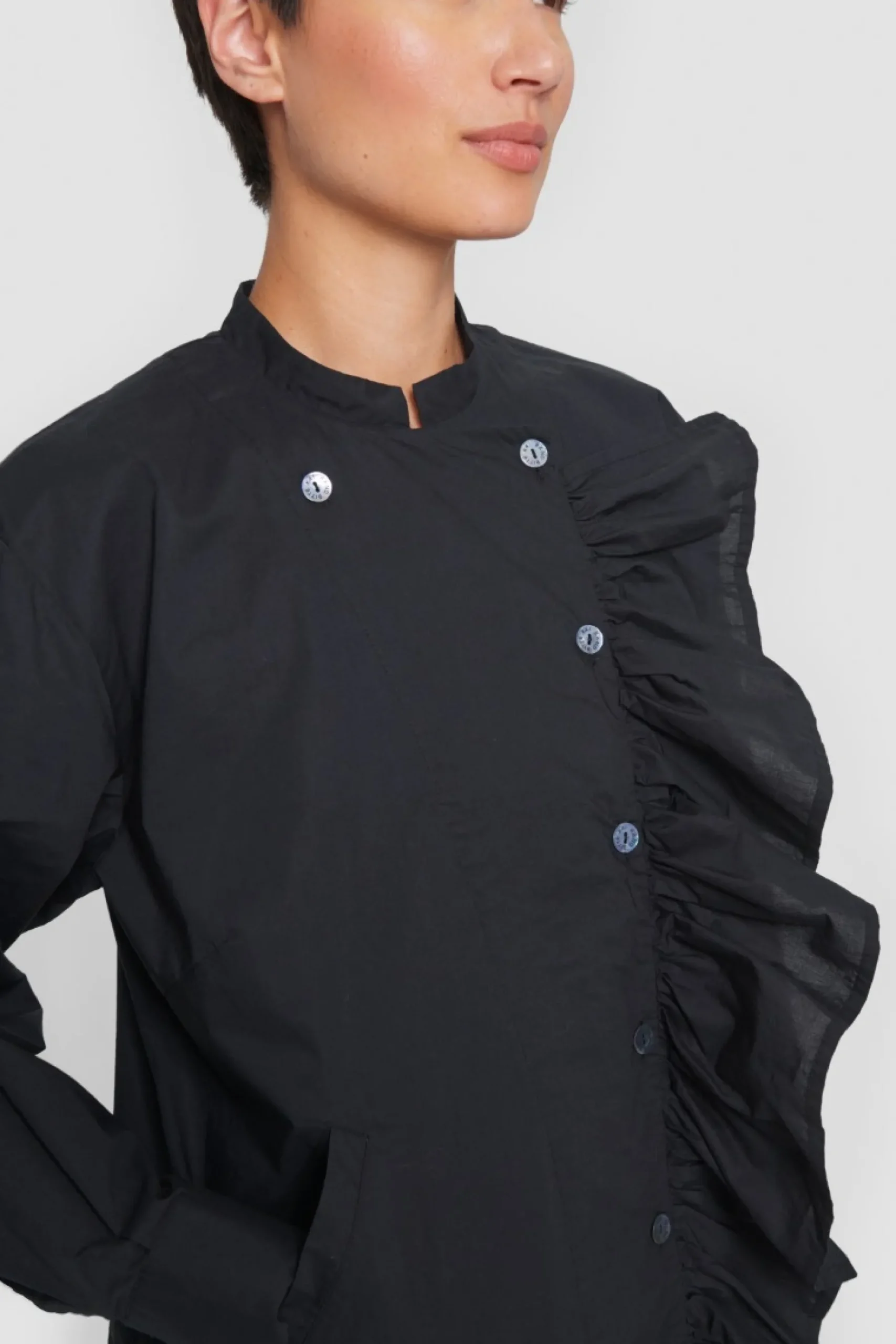 Core Cotton Flaese Skjorte-BITTE KAI RAND Clearance