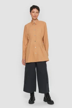 Core Cotton Skjorte Med Krave-BITTE KAI RAND Sale