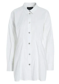 Core Cotton Skjorte Med Krave-BITTE KAI RAND Sale