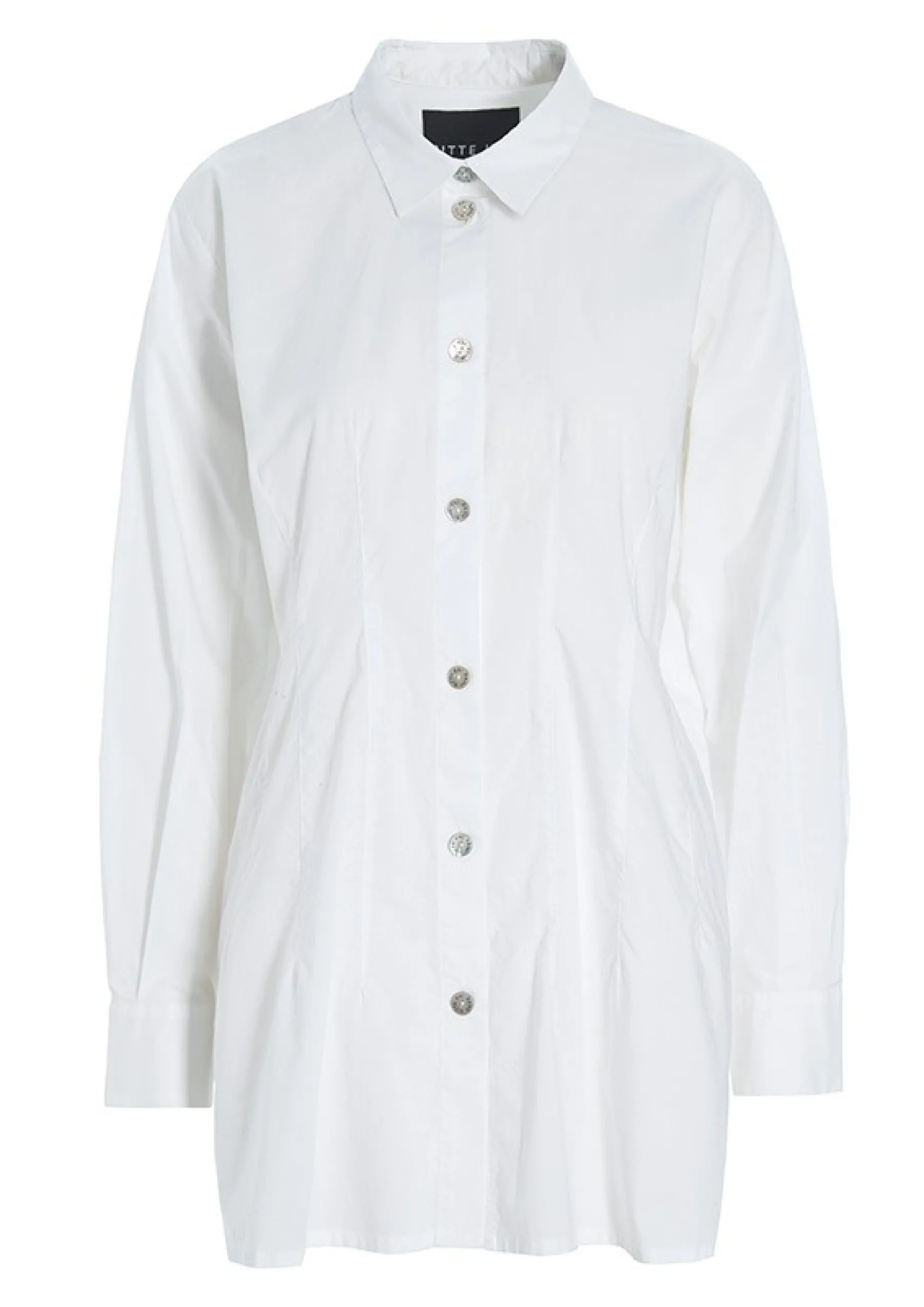 Core Cotton Skjorte Med Krave-BITTE KAI RAND Sale