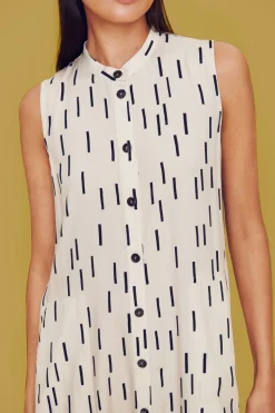 Dahlias Fsc Aermelos Kjole-BITTE KAI RAND Sale