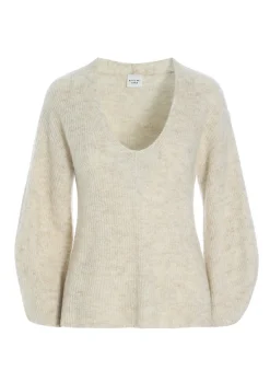 Dandelion Knit Bluse Med V-Hals-BITTE KAI RAND Outlet