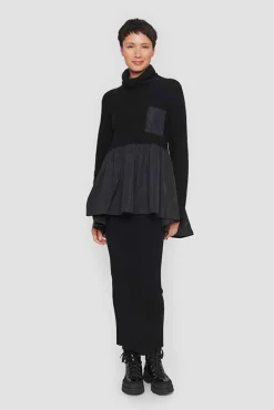 Dandelion Knit Rullekrave Med Flaese-BITTE KAI RAND