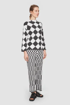 Floret Knit Langaermet Bluse-BITTE KAI RAND Clearance