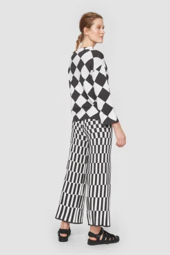 Floret Knit Langaermet Bluse-BITTE KAI RAND Clearance