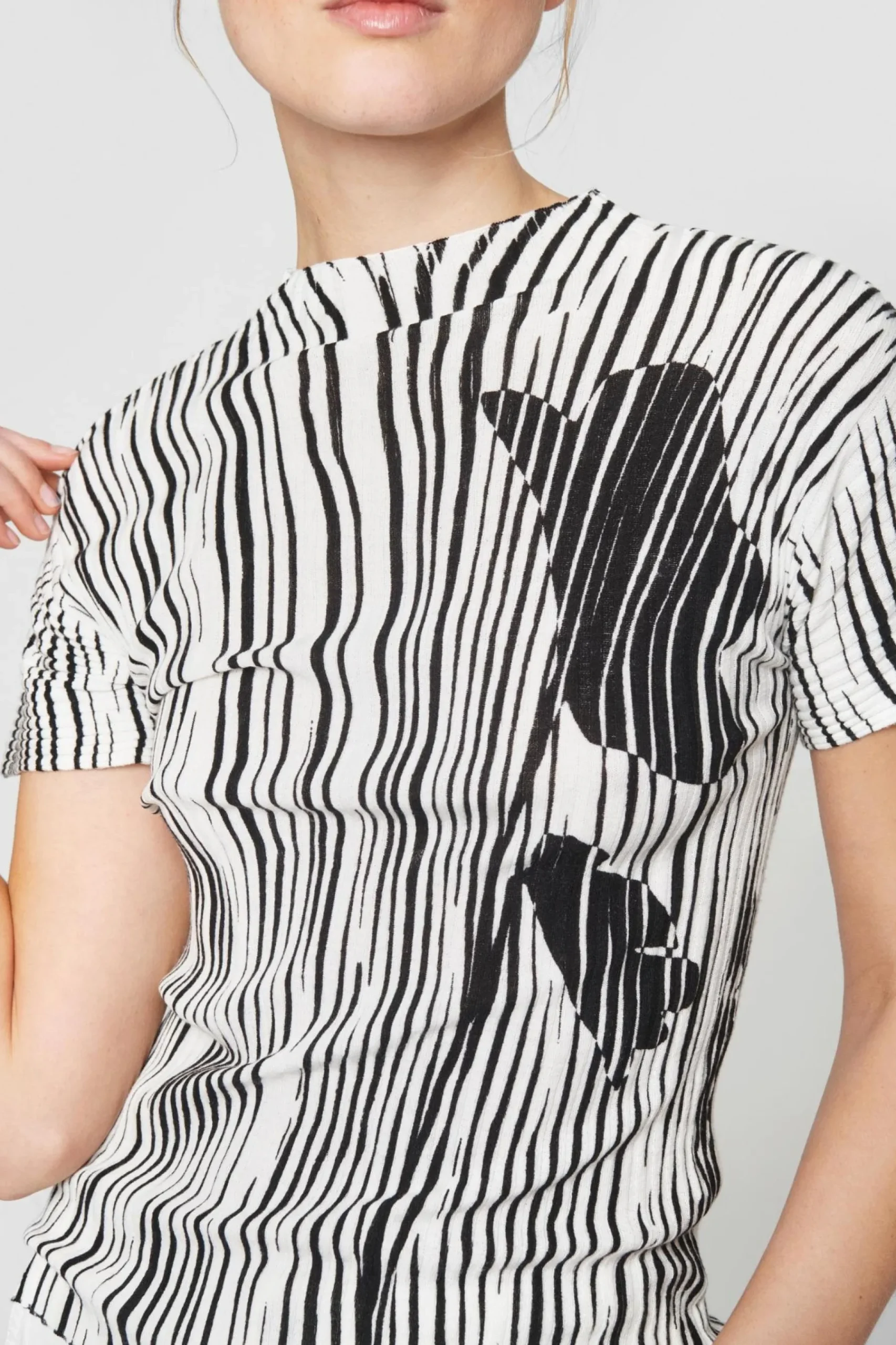 Floret Knit T-Shirt-BITTE KAI RAND Hot