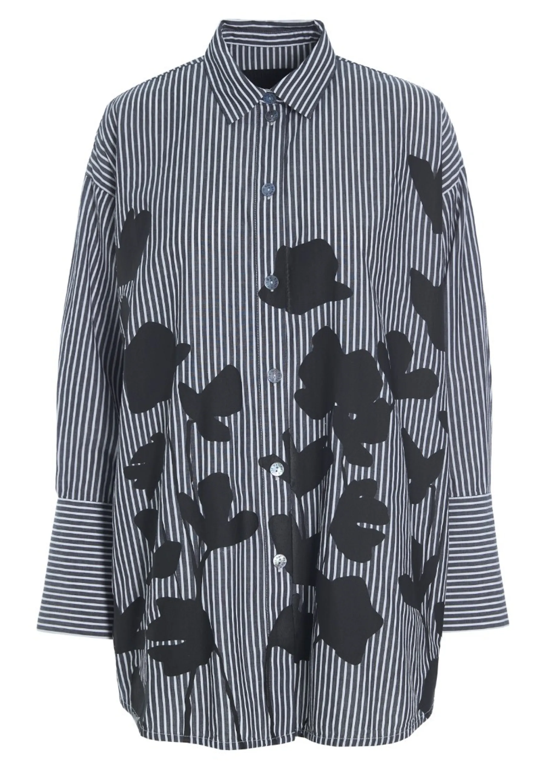 Flowers & Stripes Skjorte-BITTE KAI RAND Sale