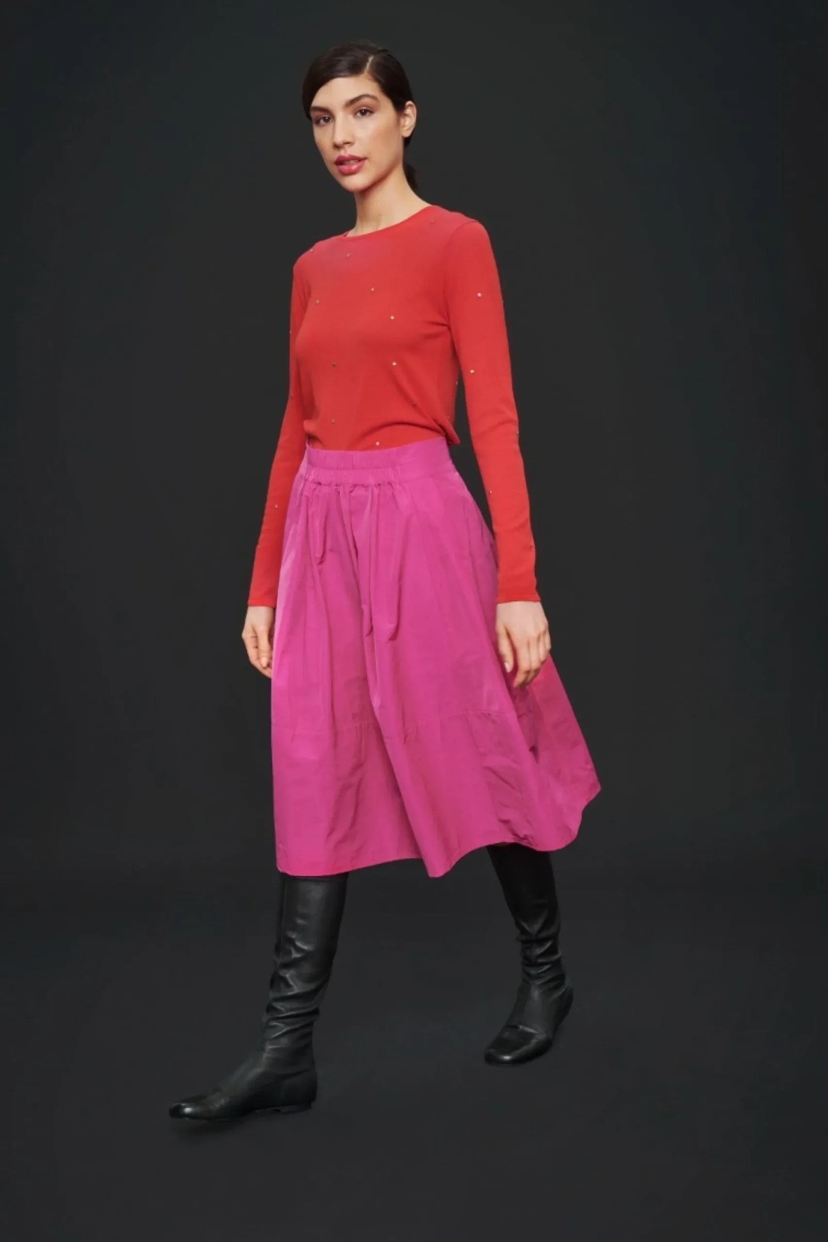 Fukkura Poplin Nederdel-BITTE KAI RAND Best