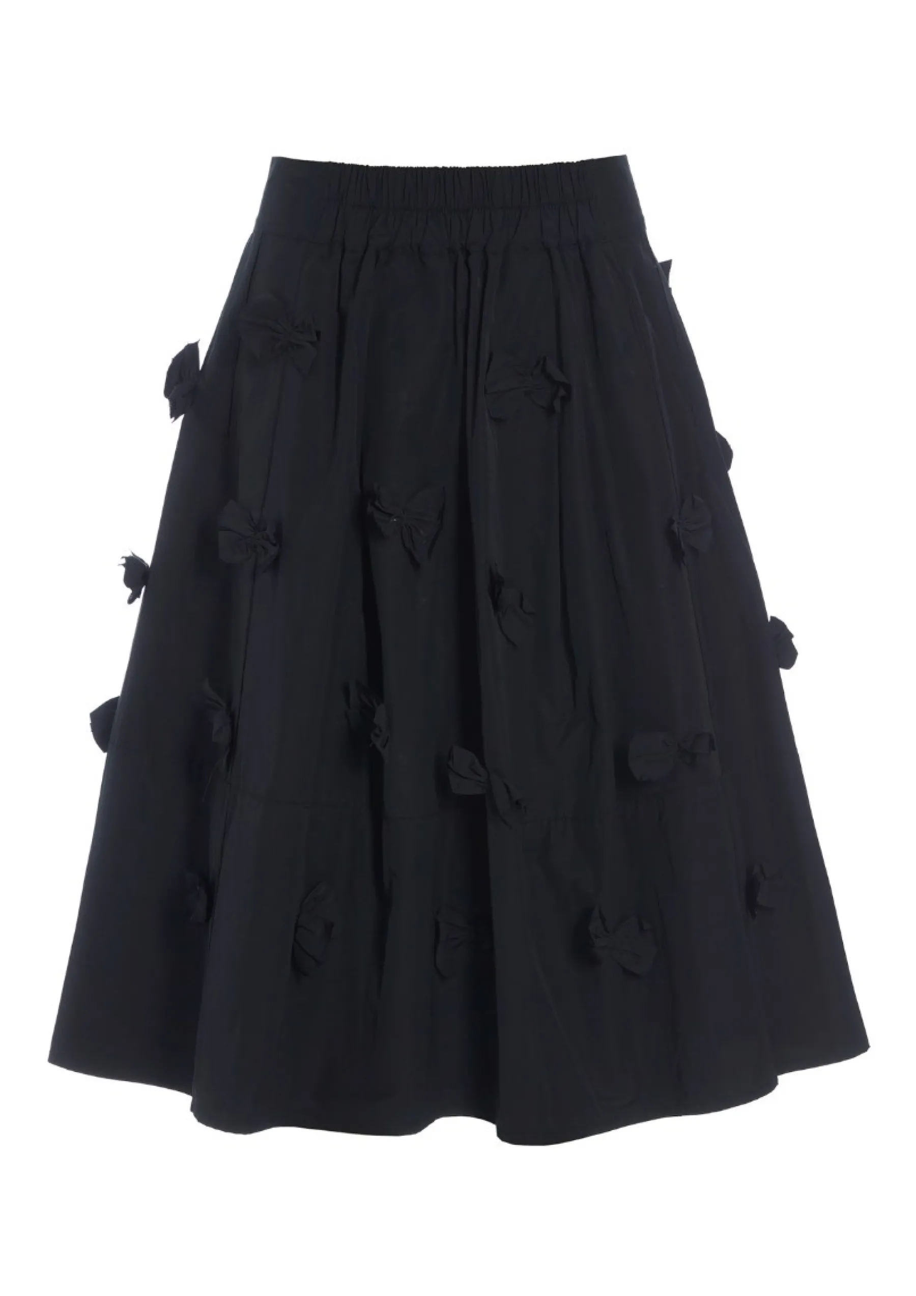 Fukkura Poplin Nederdel Med Slojfer-BITTE KAI RAND Sale