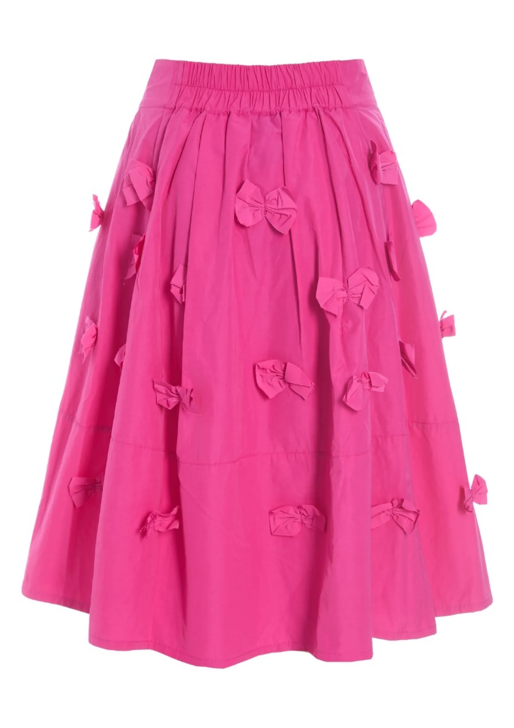 Fukkura Poplin Nederdel Med Slojfer-BITTE KAI RAND Sale