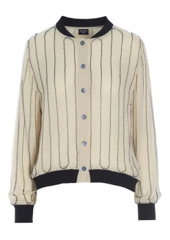 Fuwatto Georgette Fsc Bluse Med Knapper-BITTE KAI RAND Best