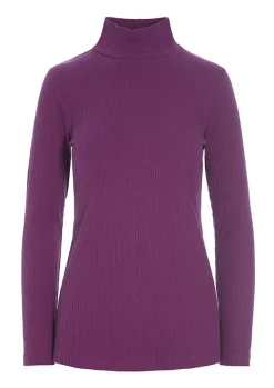 Globe Rib Hojhalset Bluse-BITTE KAI RAND Sale