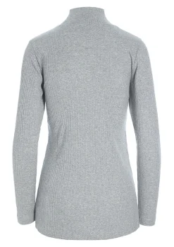 Globe Rib Hojhalset Bluse-BITTE KAI RAND Sale