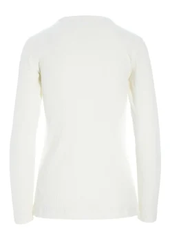 Globe Rib Langaermet Bluse-BITTE KAI RAND Clearance