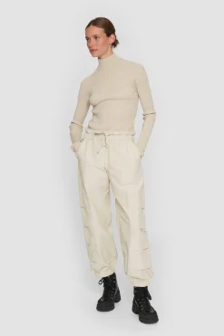 Kawamure Cotton Elastik Bukser-BITTE KAI RAND