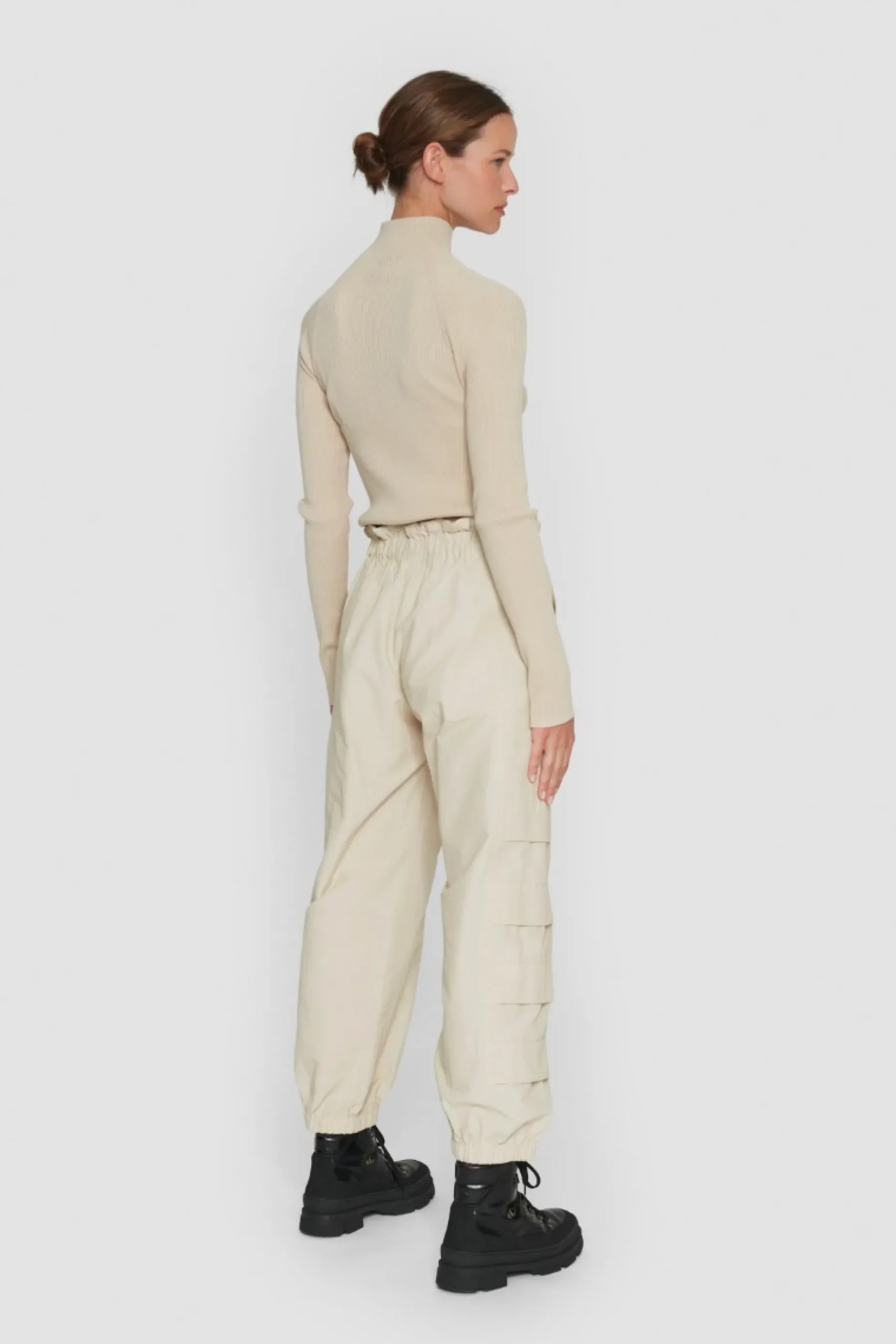 Kawamure Cotton Elastik Bukser-BITTE KAI RAND