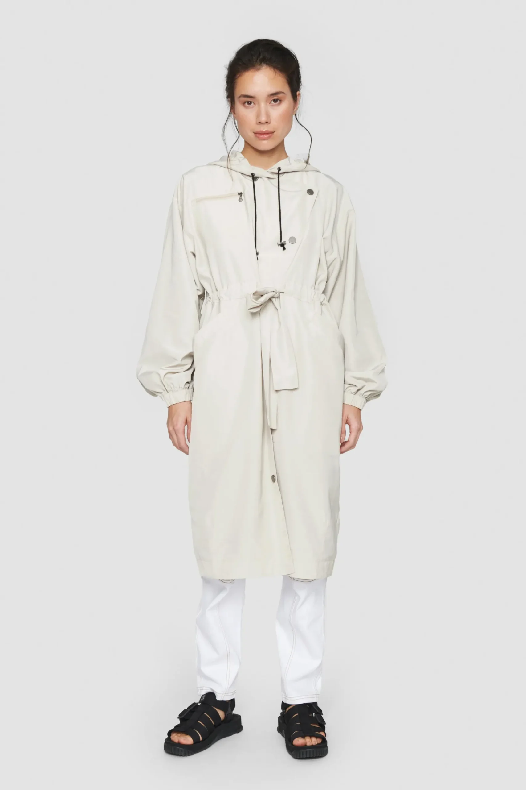 Kirisame Frakke Med Haette-BITTE KAI RAND New