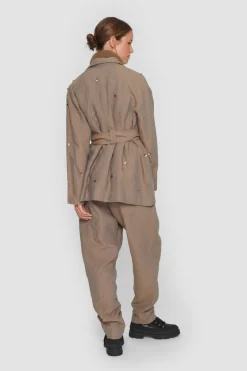 Lazy Linen Jakke Med Sten-BITTE KAI RAND Best