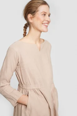 Lazy Linen Kjole Med Elastik-BITTE KAI RAND Hot