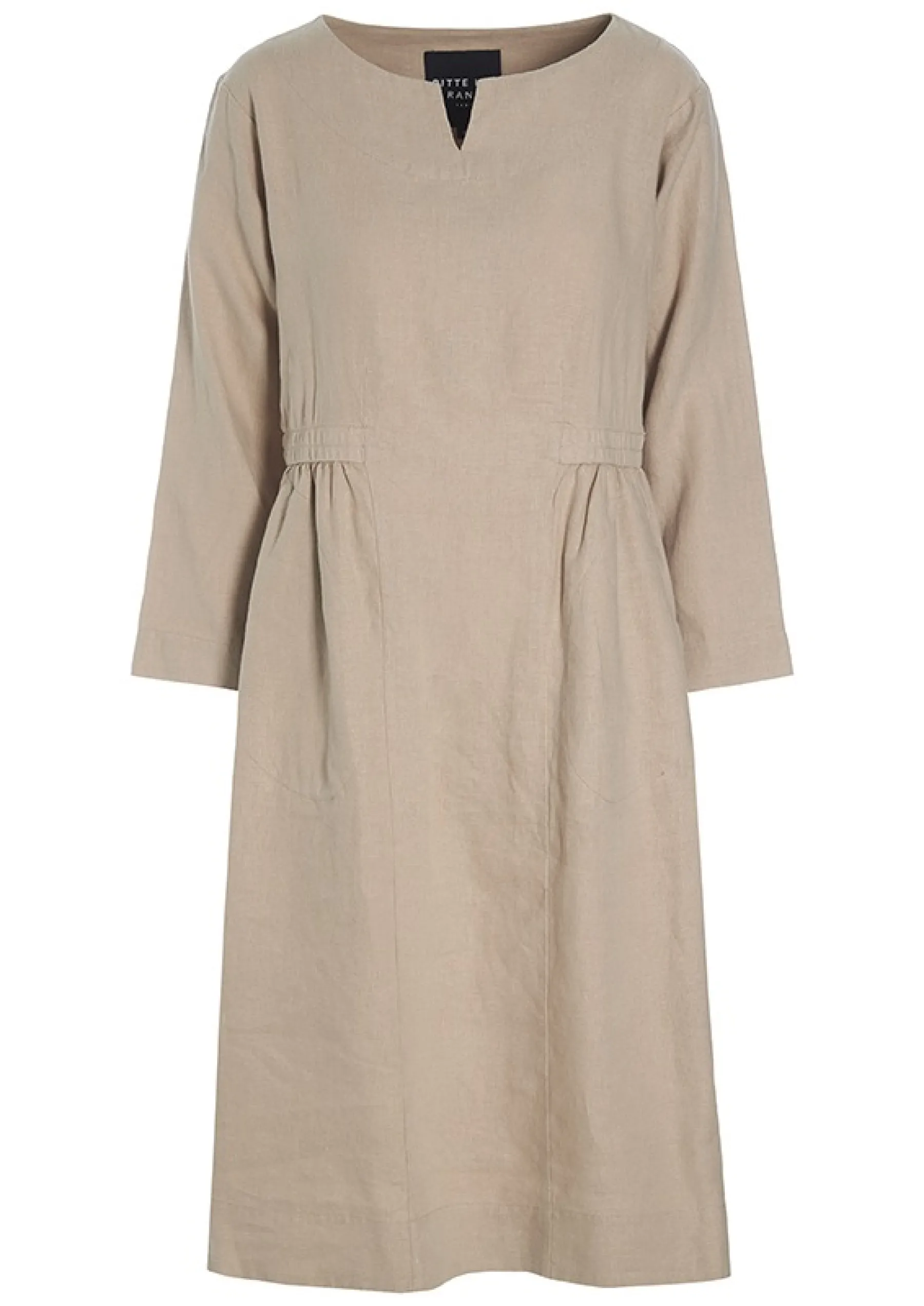 Lazy Linen Kjole Med Elastik-BITTE KAI RAND Hot