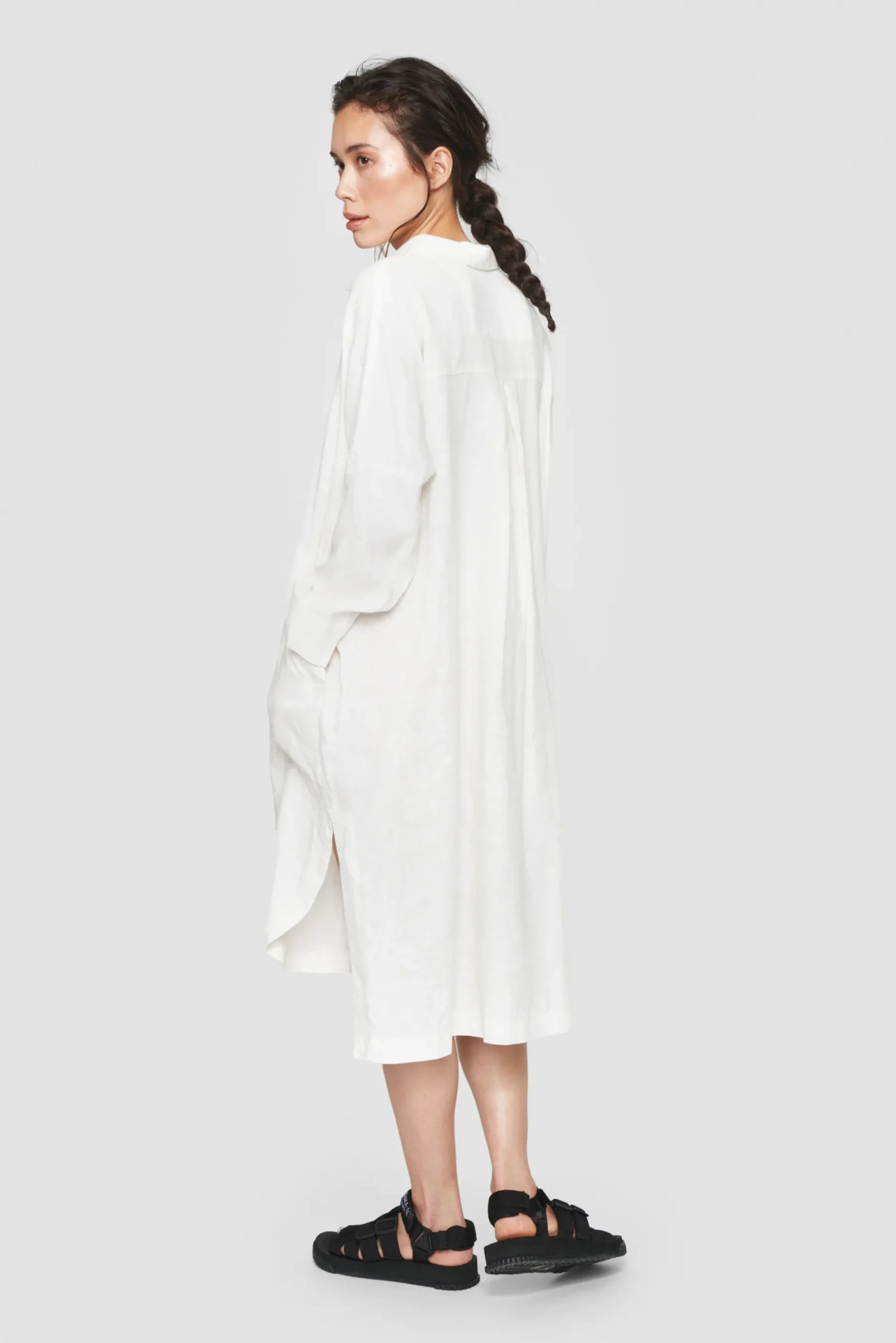 Lazy Linen Skjortekjole-BITTE KAI RAND