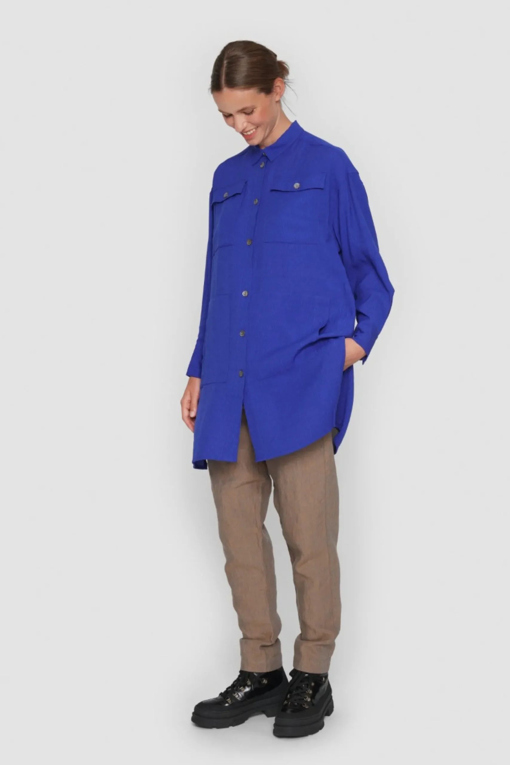 Lazy Linen Smalle Bukser-BITTE KAI RAND Discount