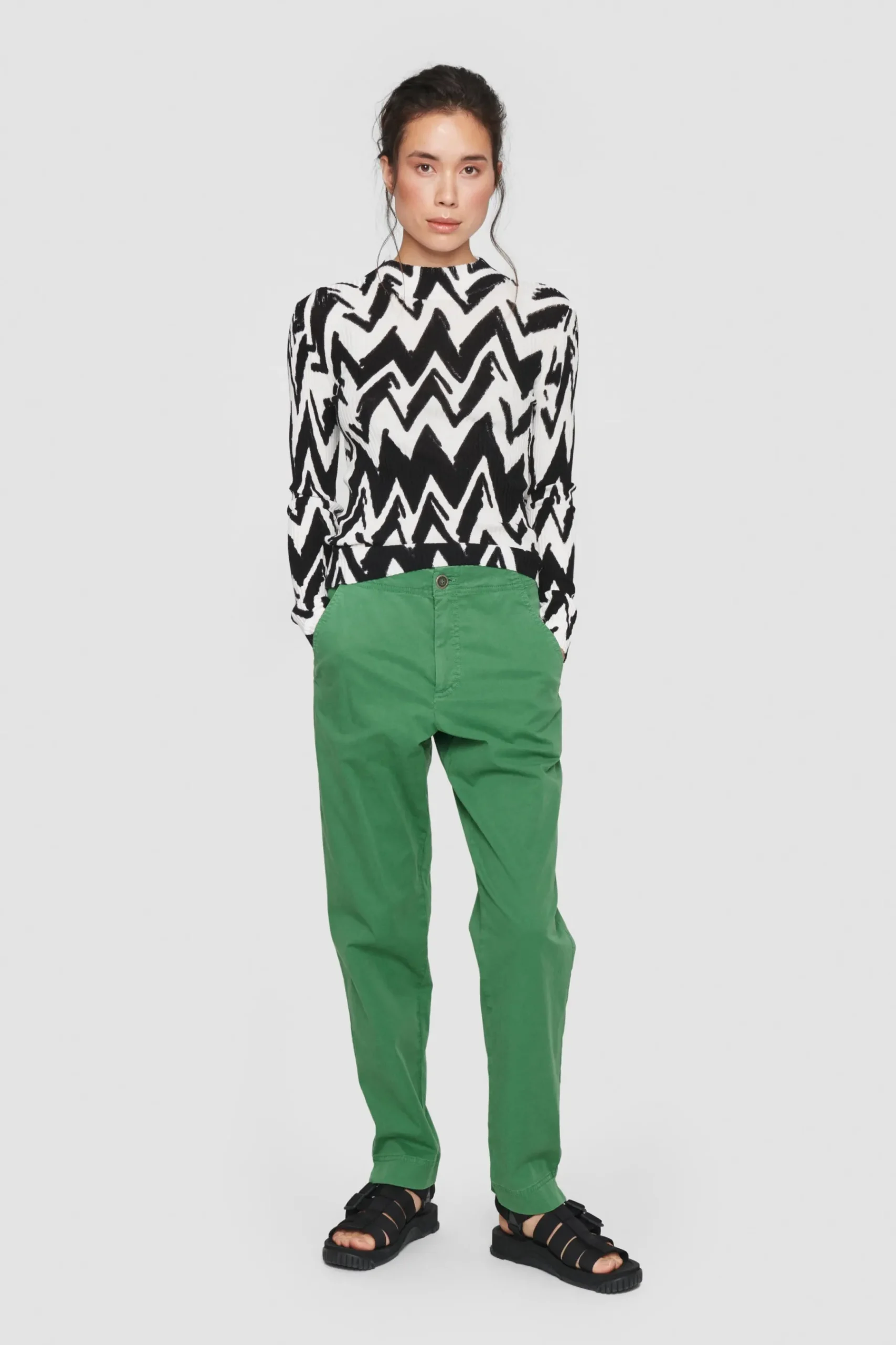 Peach Stretch Lange Bukser-BITTE KAI RAND Online