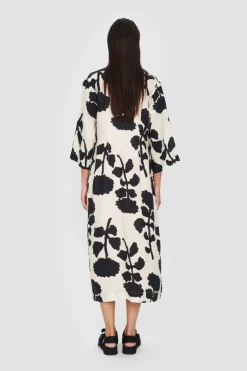 Peony & Waves Kjole Med Knapper-BITTE KAI RAND