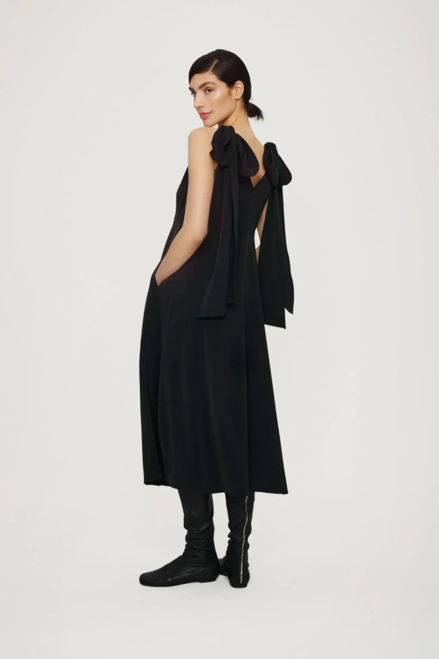 Sakura Stretch Lang Kjole-BITTE KAI RAND New