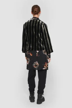 Velvet Stripe Jakke-BITTE KAI RAND Hot