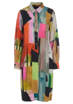 Viscose Fsc Kjole Med Krave-BITTE KAI RAND