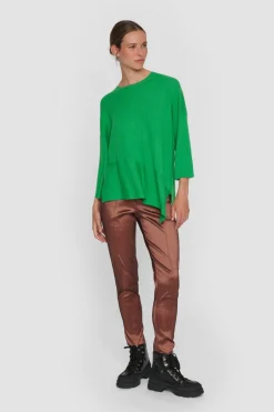 Wakasu Wool Blend Asymmetrisk Bluse-BITTE KAI RAND Hot