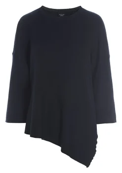 Wakasu Wool Blend Asymmetrisk Bluse-BITTE KAI RAND Hot