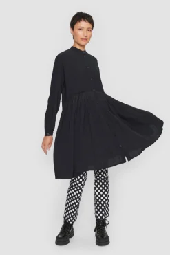 Wrinkle Viscose Kjole Med Laeg-BITTE KAI RAND Discount